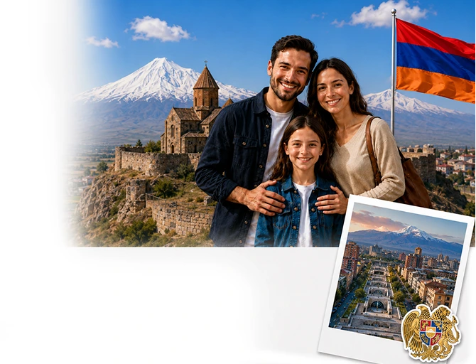 Family exploring permanent residency in in Armenia