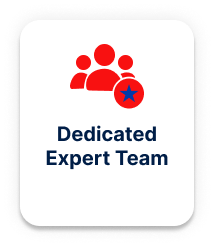 Dedicated expert team
