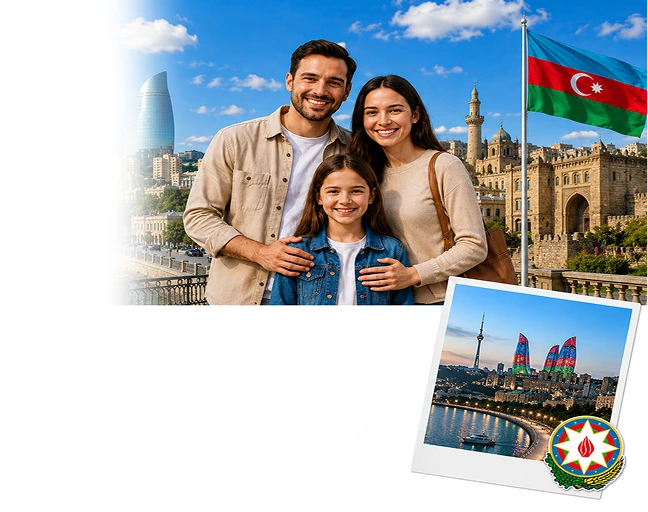 Family exploring permanent residency in in Azerbaijan