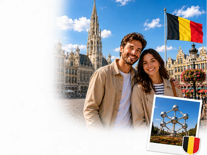 Family exploring permanent residency in in Belgium