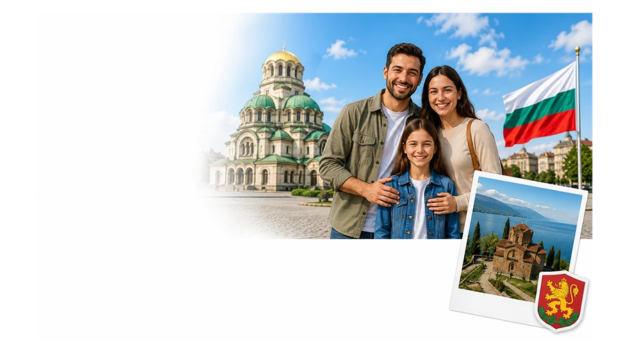 Family exploring permanent residency in in Bulgaria