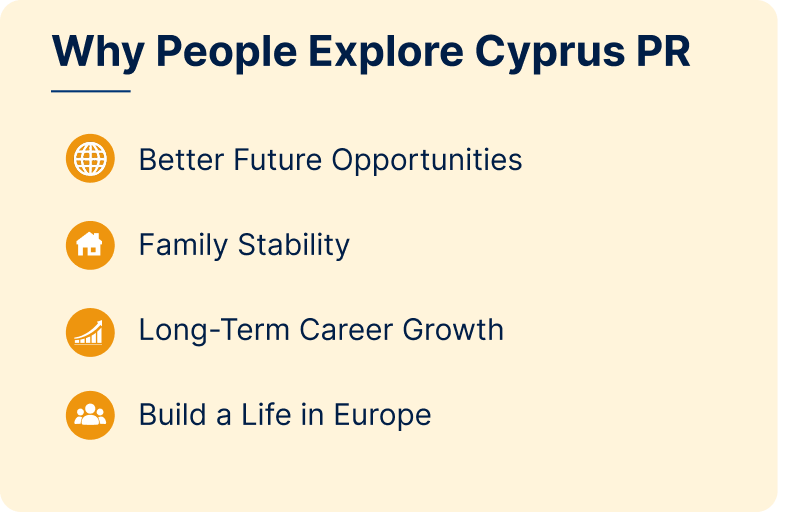 Reasons people explore PR