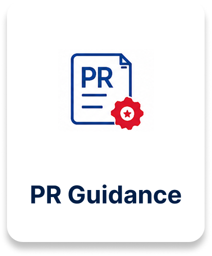 PR guidance
