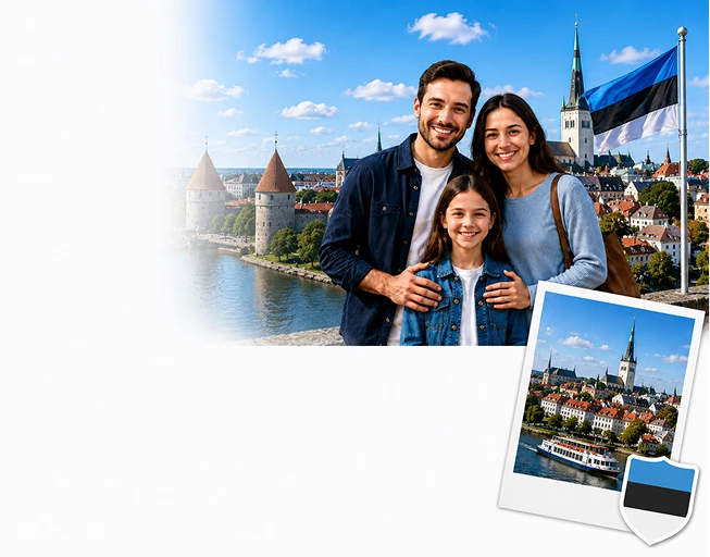 Family exploring permanent residency in in Estonia