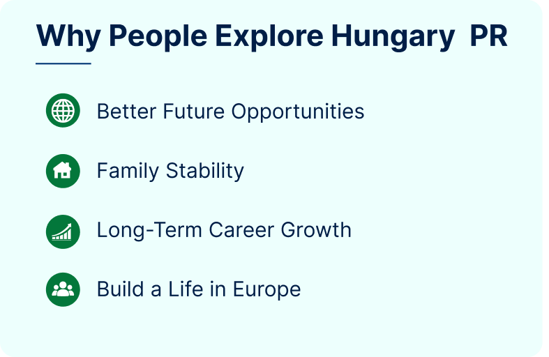 Reasons people explore PR