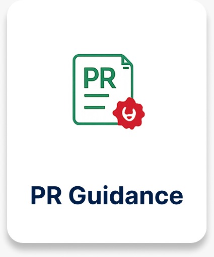 PR guidance