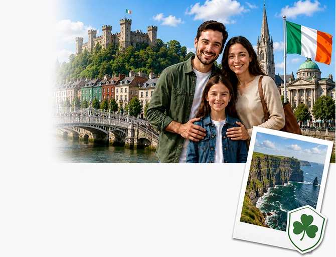 Family exploring permanent residency in in Ireland