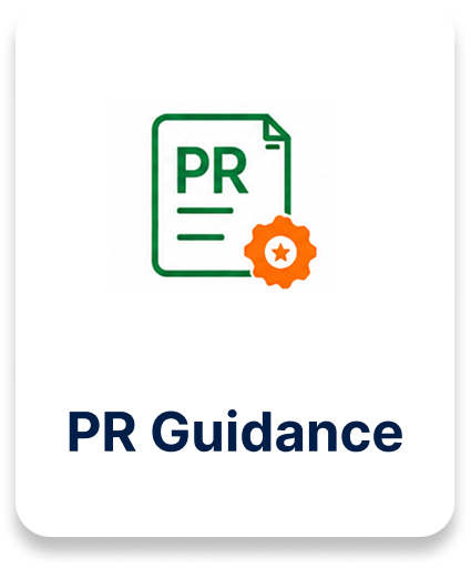 PR guidance