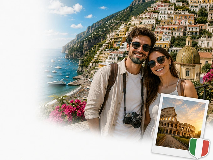 Family exploring permanent residency in in Italy