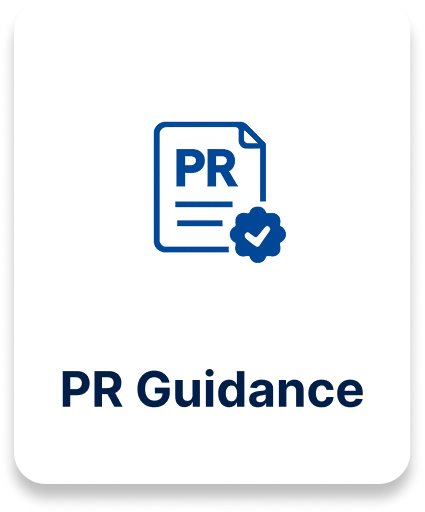 PR guidance