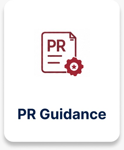 PR guidance
