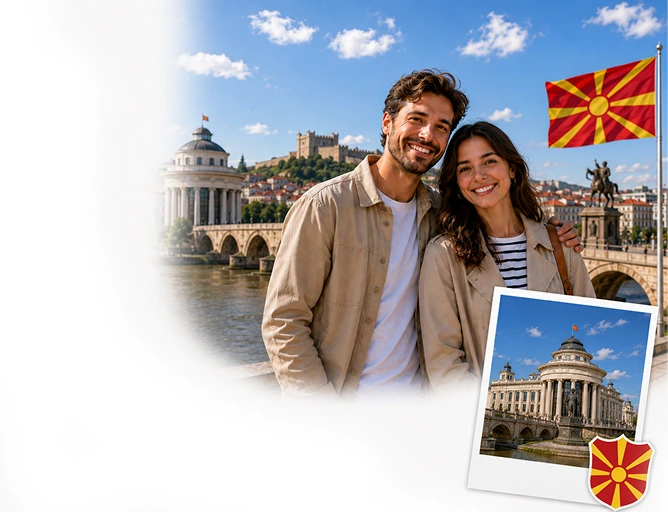 Family exploring permanent residency in in Macedonia