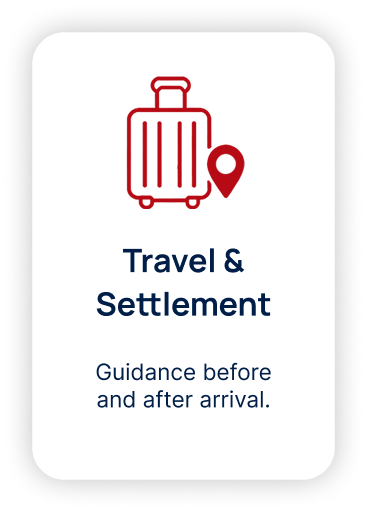 Travel and settlement