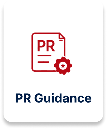 PR guidance