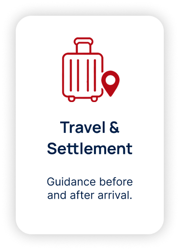 Travel and settlement