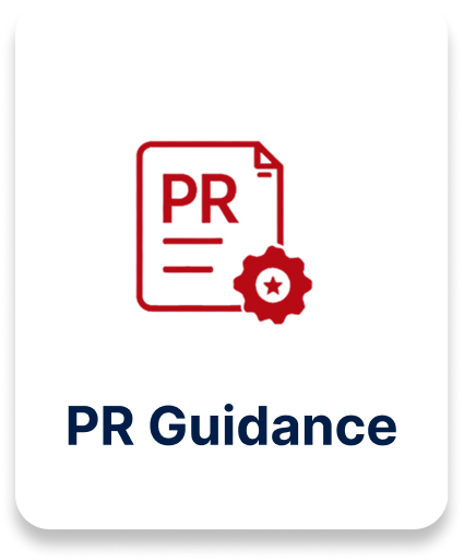 PR guidance