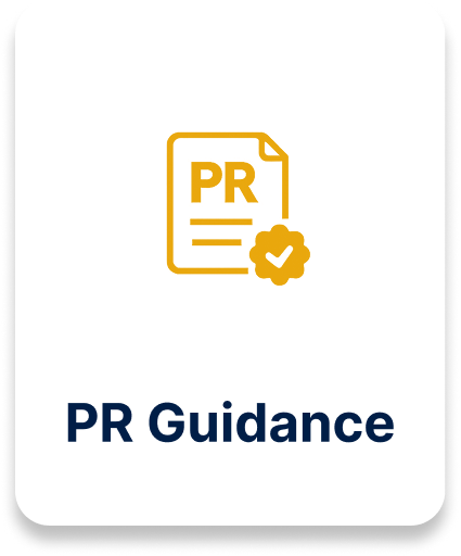 PR guidance